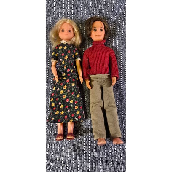 1974 Mattel Sunshine Family Steve and Stephie - Picture 1 of 6